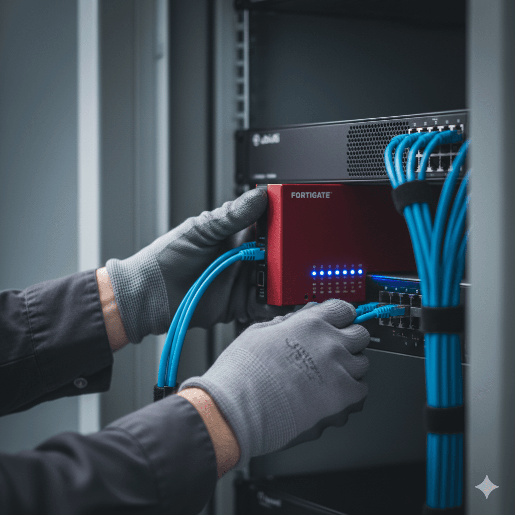 Network device installation and configuration